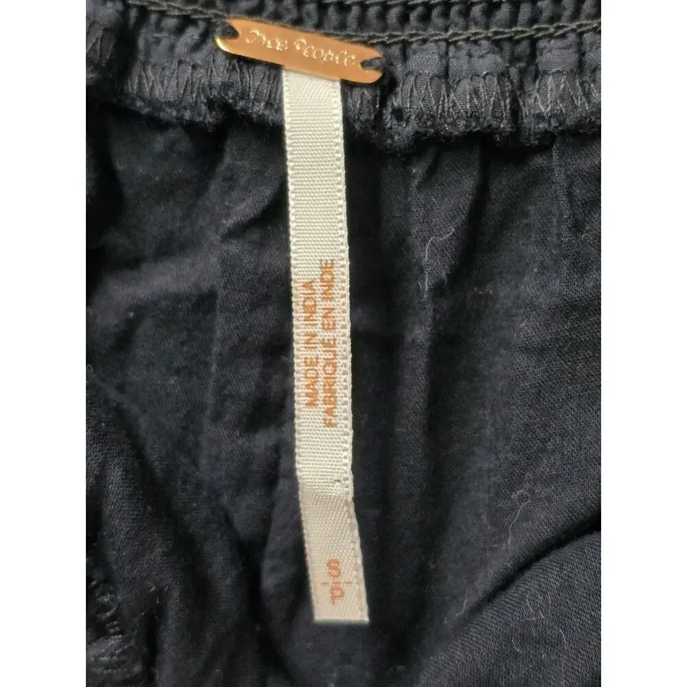 Free People Sunbeams Dress Womens Small A-Line Floral Off Shoulder Mini Cottage - Picture 8 of 8